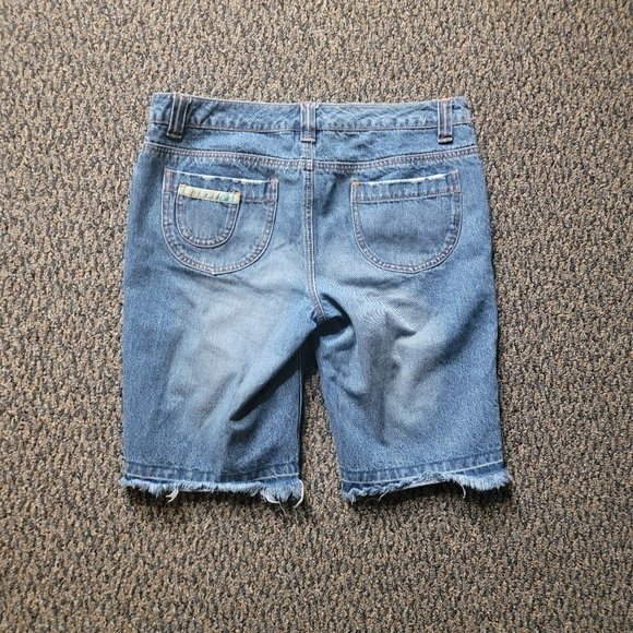So Wear It Declare It Vintage Style Denim Shorts Size 11 - Picture 1 of 6